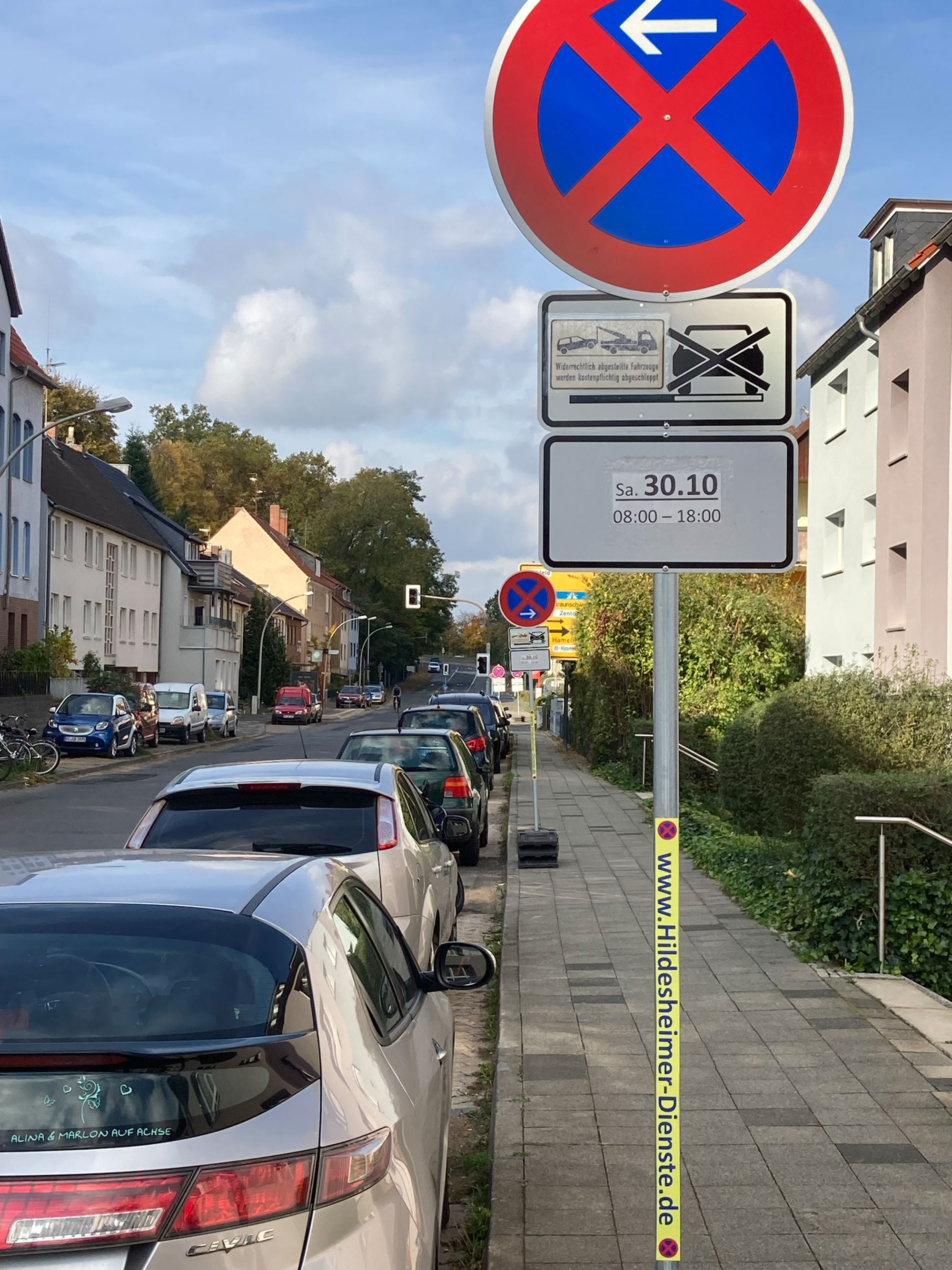 aaaaHalteverbotszone, Umzug, Hildesheim